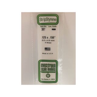 Evergreen Styr Strips .125X.156X24(9) *