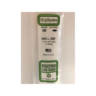 Evergreen Styr Strips .040X.250X24(14)*