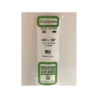 Evergreen Styr Strips .040X.188X24(14)