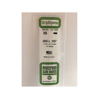 Evergreen Styr Strips .060X.125X24(14)*