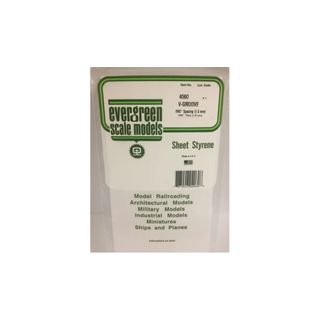 Evergreen Styr V-Groove Siding .060 Sp