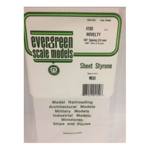 Evergreen Styr Novelty Siding.150 Sp