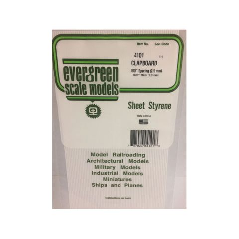 Evergreen Styr Clapboard Siding.100 Sp