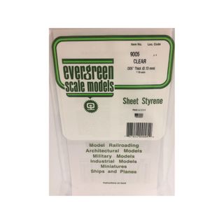 Evergreen Styr Sheets 6X12 Clr .005 Thk-3