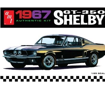 AMT 1:25 1967 Shelby Gt350 - Black