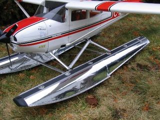 Balsa Usa 1/4 Scale Edo Floats 1130mm Long supports up to 9Kg aircraft