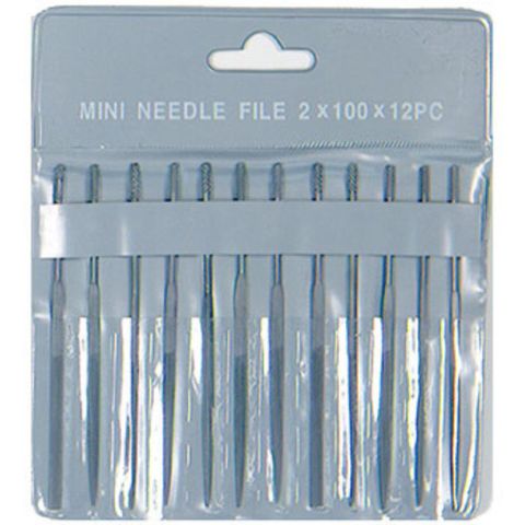 Proedge Mini Needle Files 12 Asstd