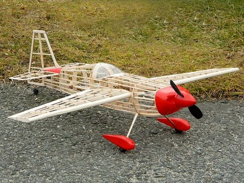 Guillows Edge 540 512mm WS Laser Cut Balsa Model Kit