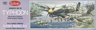 Guillows Hawker Typhoon Easy Build BalsaModel Kit, 457mm WS