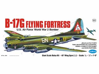 Guillows B-17G Flying Fortress 1:28