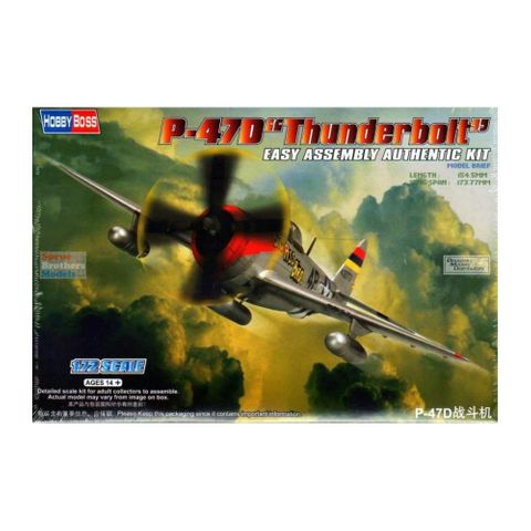 Hobbyboss 1:72 P-47D Thunderbolt