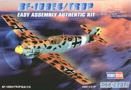 Hobbyboss 1:72 Bf109 E4 Trop