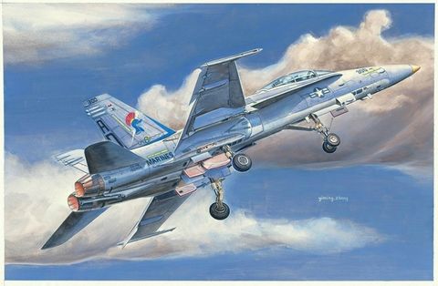 Hobbyboss 1:72 F/A-18D Hornet