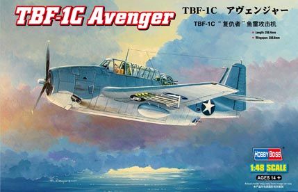 Hobbyboss 1:48 Tbf-1C Avenger