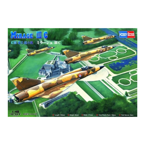 Hobbyboss 1:48 Mirage Iiic Fight