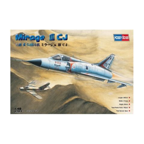 Hobbyboss 1:48 Mirage IIICJ Fighter