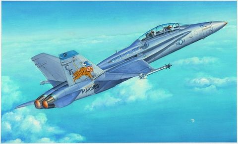 Hobbyboss 1:48 F/A -18D Hornet