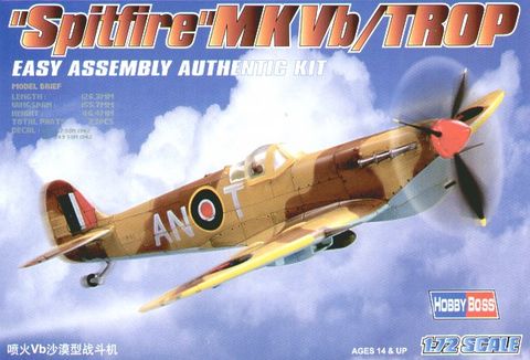 Hobbyboss 1:72 Spitfire Mk.Vb Trop