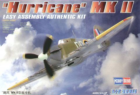 Hobbyboss 1:72 Hurricane Mk Ii