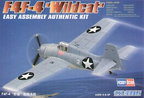 Hobbyboss 1:72 F4F-4 Wildcat