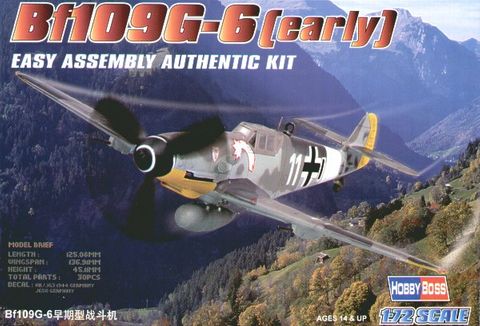 Hobbyboss 1:72 Bf109 G-6 (Early)