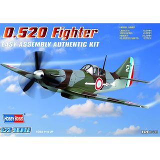 Hobbyboss 1:72 French D.520 Fight