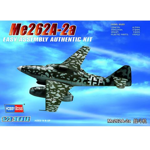 Hobbyboss 1:72 Me262 A-2A Bomber
