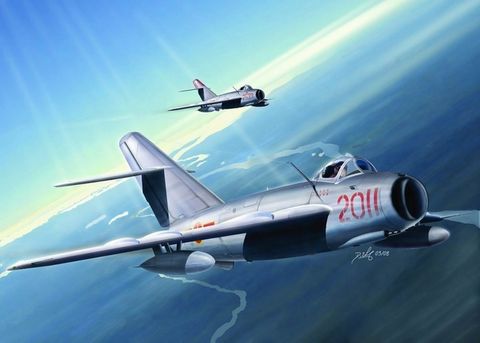 Hobbyboss 1:48 Mig-17F Fresco C