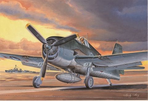 Hobbyboss 1:48 F6F-3 Hellcat Late