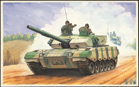 Hobbyboss 1:35 Pla Ztz96 Mbt *