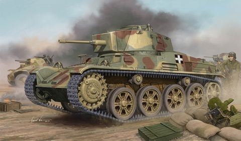 Hobbyboss 1:35 Hungarian Light Tank 43MToldi