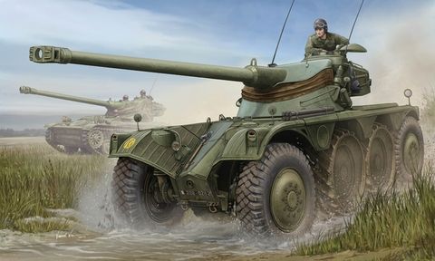 Hobbyboss 1:35 French Ebr-10 Wheeled Recon Vehicle