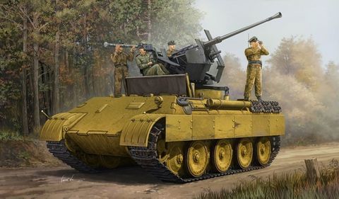 Hobbyboss 1:35 German Panther Ausf.D Flak Bergepanther