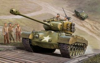 Hobbyboss 1:35 T26E4 Pershing Pilot #2-Tank