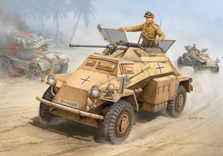 Hobbyboss 1:35 Sd.Kfz. 222 Leichter Panzer