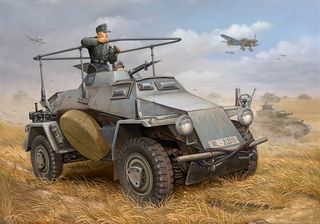 Hobbyboss 1:35 Sd.Kfz 223 Leichter Panzerspahwagen