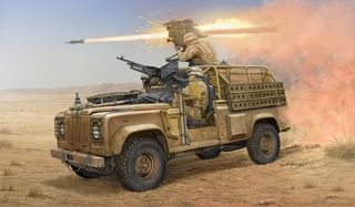 Hobbyboss 1:35 Land Rover WMIK with Milan ATGM