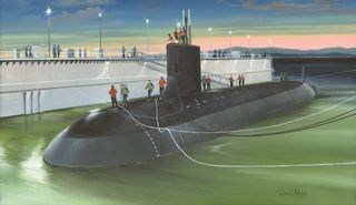 Hobbyboss 1:350 Uss Virginia SSN-774 Sub