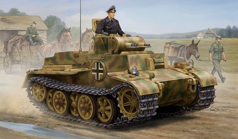 Hobbyboss 1:35 German Pzkpfw.I Ausf. F VK18.01 Late Light Tank