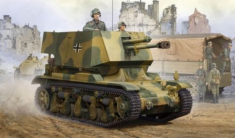 Hobbyboss 1:35 4.7 Cm Pak(T) Sfl. auf Fgst.Pz.Kpfw.35R 731 (f)