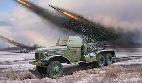 Hobbyboss 1:35 Russian Bm-13 Rocket Launcher Truck