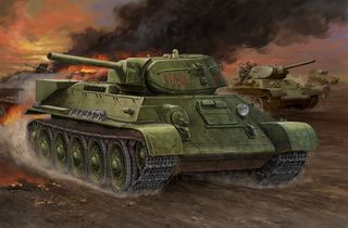 Hobbyboss 1:48 Russian T-34/7 6 Mod42