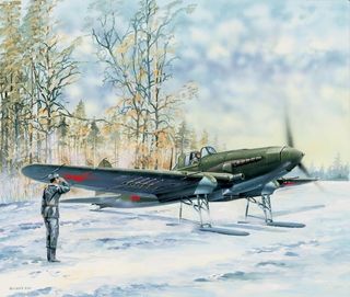 Hobbyboss 1:32 Il-2 Sturmovik Aircraft on Skis