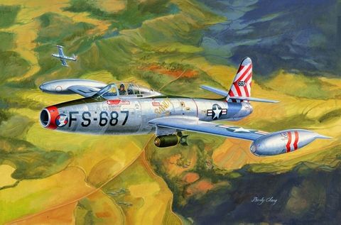 Hobbyboss 1:32 F-84E Thunderjet