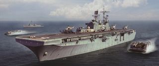 Hobbyboss 1:700 Uss Bataan Lhd-5