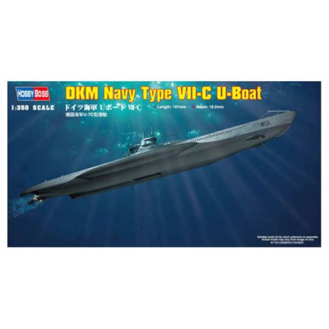 Hobbyboss 1:350 Dkm Navy Type V11-C U Boat