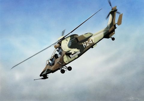 Hobbyboss 1:72 French Army Eurocopter EC665 Tiger HAP
