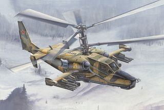 Hobbyboss 1:72 Russian Ka-50 Black Shark