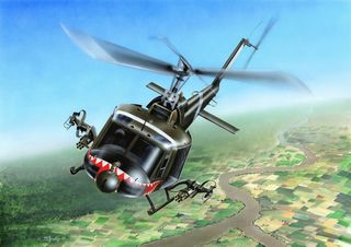 Hobbyboss 1:72 Uh-1C Huey Helicopter