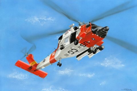 Hobbyboss 1:72 Hh-60J Jayhawk Helicopter